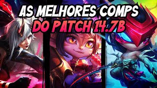 SUBA DE ELO COM AS MELHORES COMPS DO PATCH 14.7B TFT SET 11