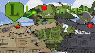 Final battle  KV-44 vs. RATTE 2 - Cartoons about tanks