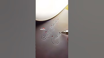 comment your name 😊 #calligrapher #calligraphymasters #art #birthdayart #calligraph #calligraphyart