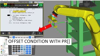 OFFSET CONDITION WITH POSITION REGISTER (PR) | สอนพื้นฐาน Offset Frame FANUC Robot