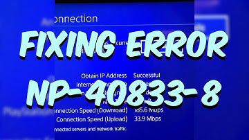 How To Fix NP-40833-8 PS4 Error Code Cannot Sign In PSN Tutorial! 100% Working