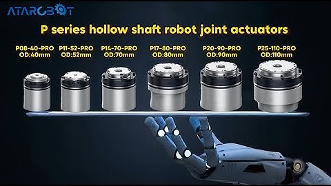 Stop Cable Chaos in Your Robot! | The P-Series Hollow Shaft Actuator Solution #robotactuator