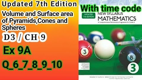 D3 math|Ch 9|Ex 9_A|Q_6_7_8_9_10|New Updated 7th Edition|New Oxford Mathematics 3|Sir Sajid Mehmood