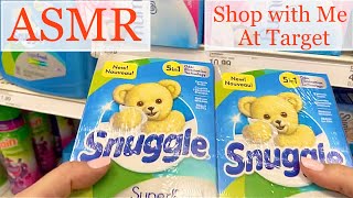 【ASMR】Shop with Me at TARGET | Cleaning Items & Detergent | No Talking