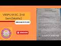 VBSPU//M.Sc. 2nd sem//Maths//Complex Analysis// Syllabus 2025-26