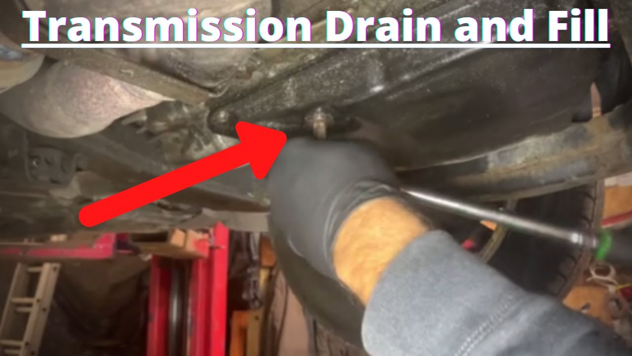 How to do a Transmission Drain and Fill Toyota Camry - YouTube