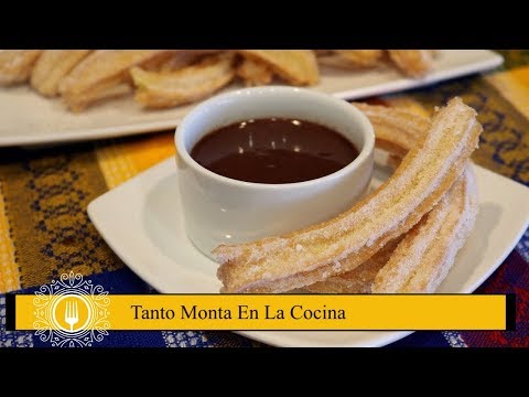 Video: Cómo Hacer Churros Con Salsa De Chocolate