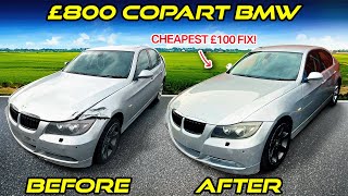 REBUILDING CRASH DAMAGED BMW 330i