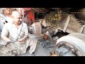 Repairing suspension system Hino euro 2