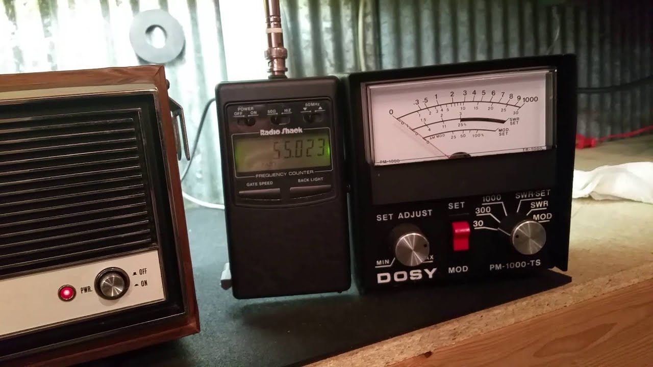 Robyn LB-120 (40ch AM CB) & SX7 Base Module [SOLD] - YouTube