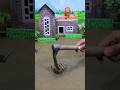 Mini hand water pump science project with supply motor for cow, tiger, dog #cartoon  #shorts