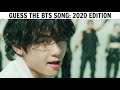 GUESS THE BTS SONG IN 2 SECONDS | 2020 EDITION