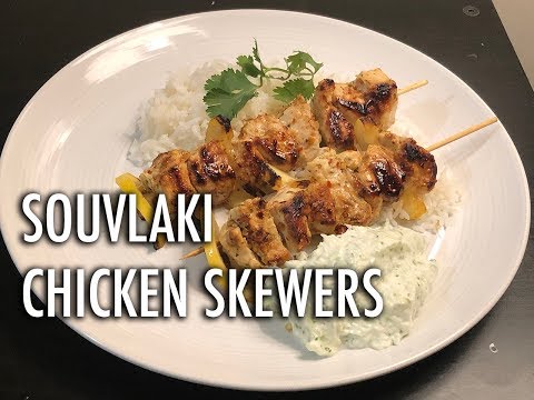 souvlaki-chicken-skewers-with-lemon-rice-|-greek-dinner-recipes-|-cooking-with-anadi