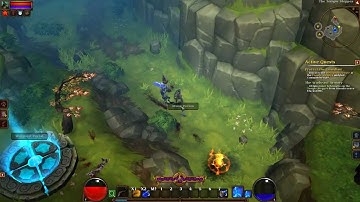Torchlight 2 beta outlander veteran gameplay level 7-10 with co-op