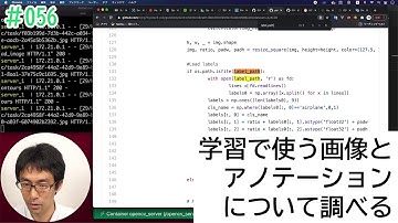 [opencv×python×elm] #056 学習で使う画像とアノテーションについて調べてみた