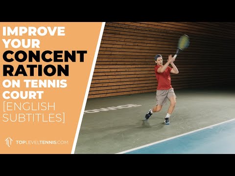 Improve your CONCENTRATION on tennis court - EXERCISE with Alberto Castellani