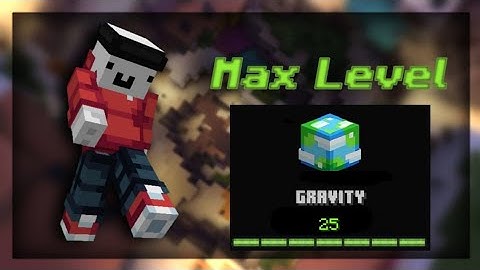 Reaching MAX Level in Hive Gravity (New Gamemode)
