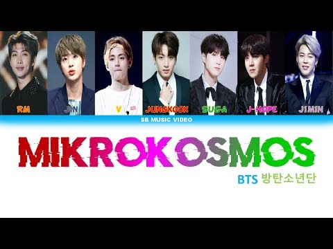 BTS (방탄소년단) Mikrokosmos (소우주) Lyrics - Color Coded Lyrics (KPOP)