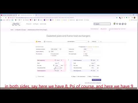 Alfa Laval Heat Exchangers sizing tool  Welcome to  Anytime  the on line configurator