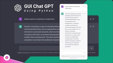 GUI Assistant Using ChatGPT and Python 🤖 | Python Project🐍 | Modern GUI | Proxlight 2023