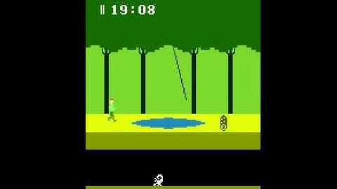 I play Pitfall for Atari 2600
