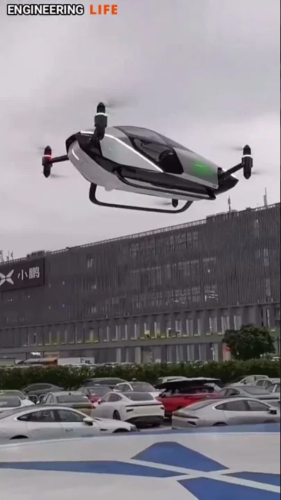 Летающие автомобили уже реальность 😲 - EngiLife.net #shorts