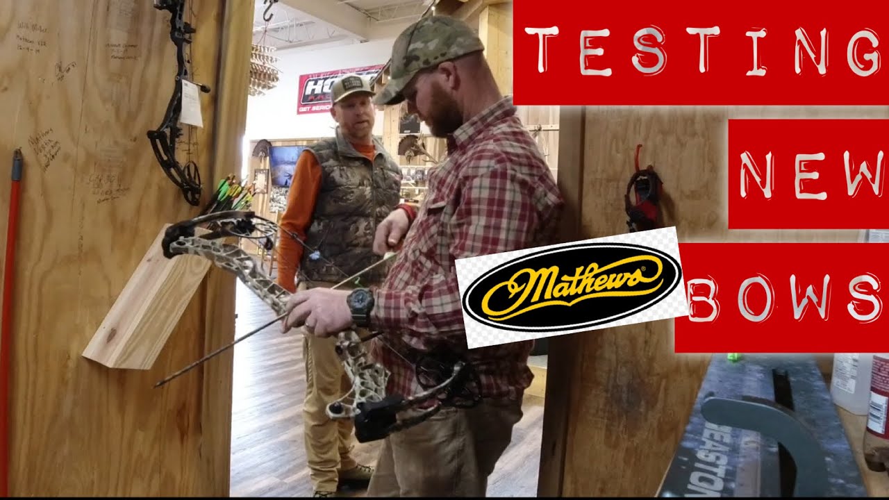 TESTING NEW MATHEWS BOWS🤔🤔🤔 at Owens Outfitters YouTube