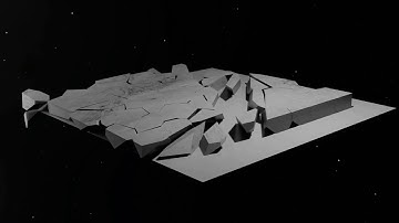 Wind blast - Blender v2.81a using cell fracture and rigid body physics