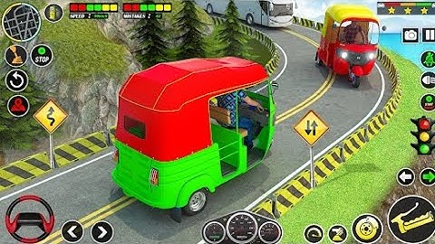 Tuk Tuk Auto Games - Real Tuk Tuk Rickshaw Driver Offline Games - Android Gameplay