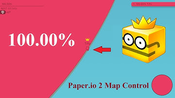 Paper.io 2 Map Control: 100.00% [Master]