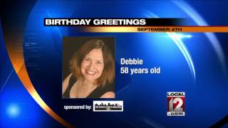 Birthday Greetings: September 4, 2015