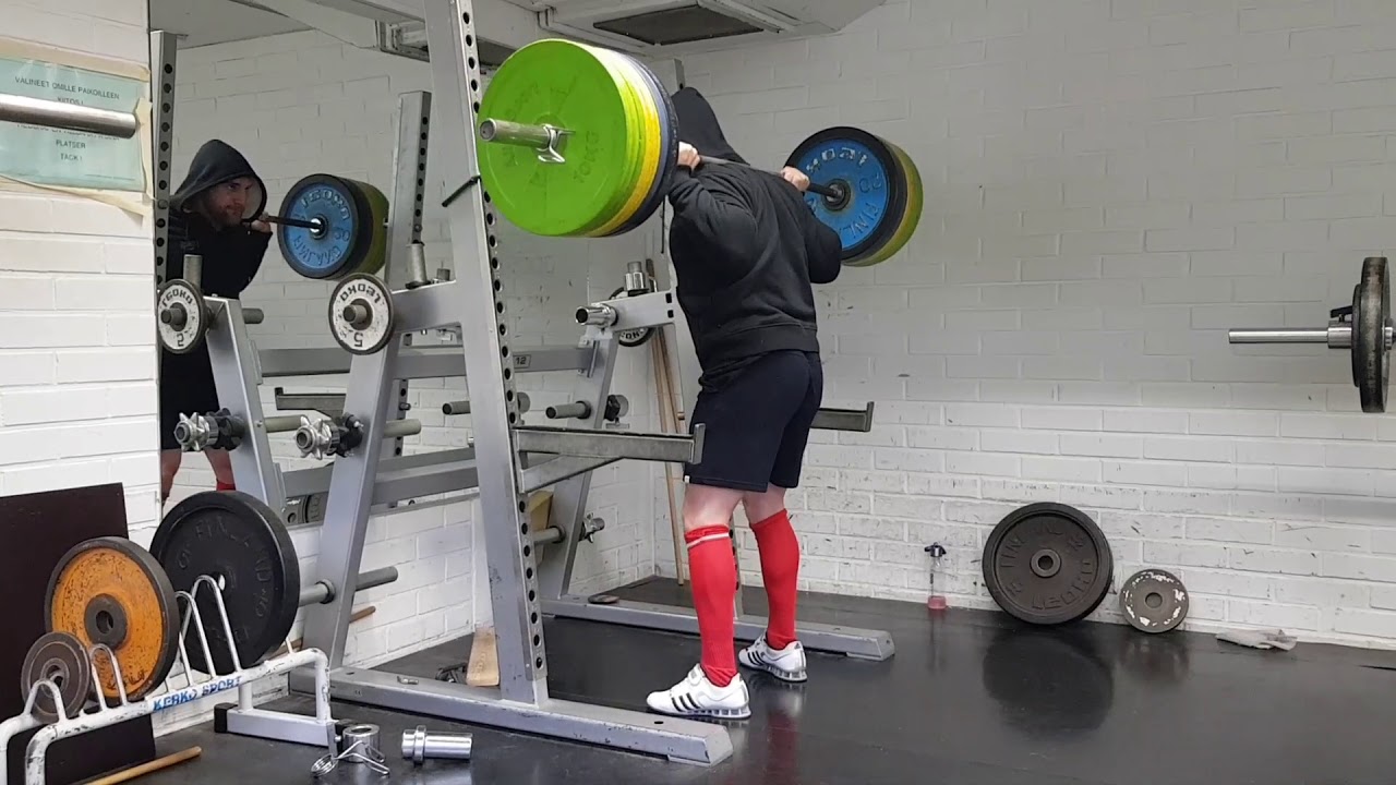 Kyykky 220 kg YouTube
