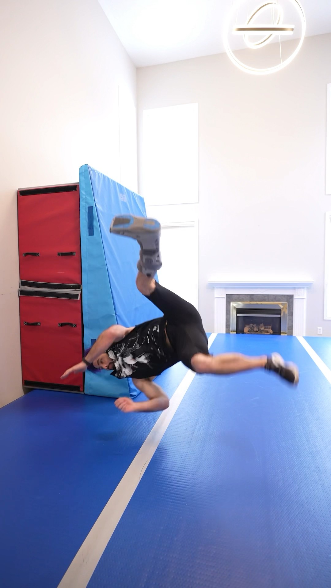 Parkour + lag in real life ?