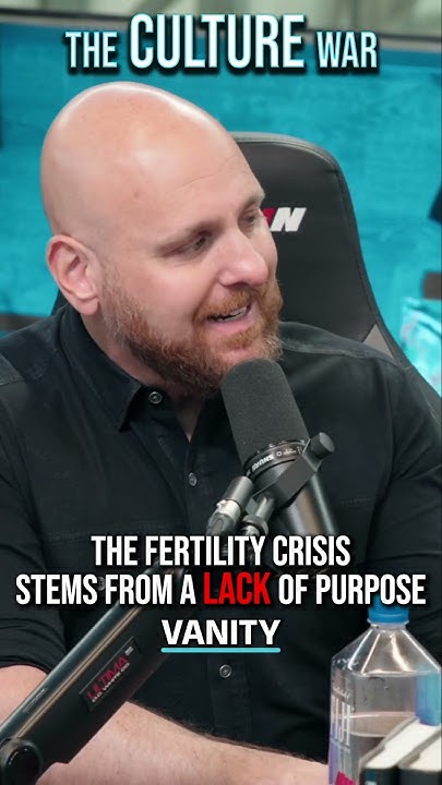The Fertility Crisis Stems From A LACK Of Purpose - YouTube