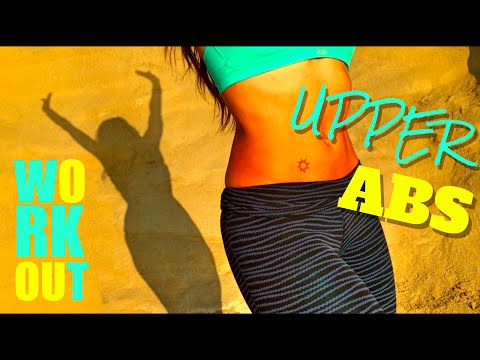 Get Rid of Fat Under the Breasts | Upper Abs Workout