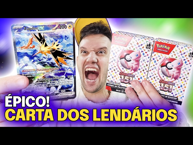 Pokémon Card 151: Articuno, Zapdos, Moltres e mais revelado! - Correio do  Professor