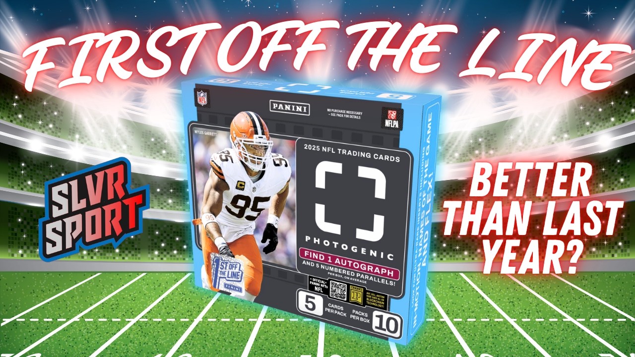 🚨 NEW RELEASE 🚨 - 2025 Photogenic Football FOTL Hobby Box Opening