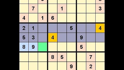 How to Solve Los Angeles Times Sudoku Expert June 11, 2022