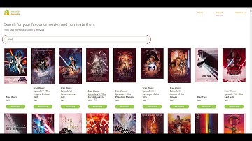 Shopify Movie App made with React