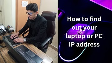 How To Find IP Address On Laptop Pc Windows 7 8 10  What Is My IP Address Check