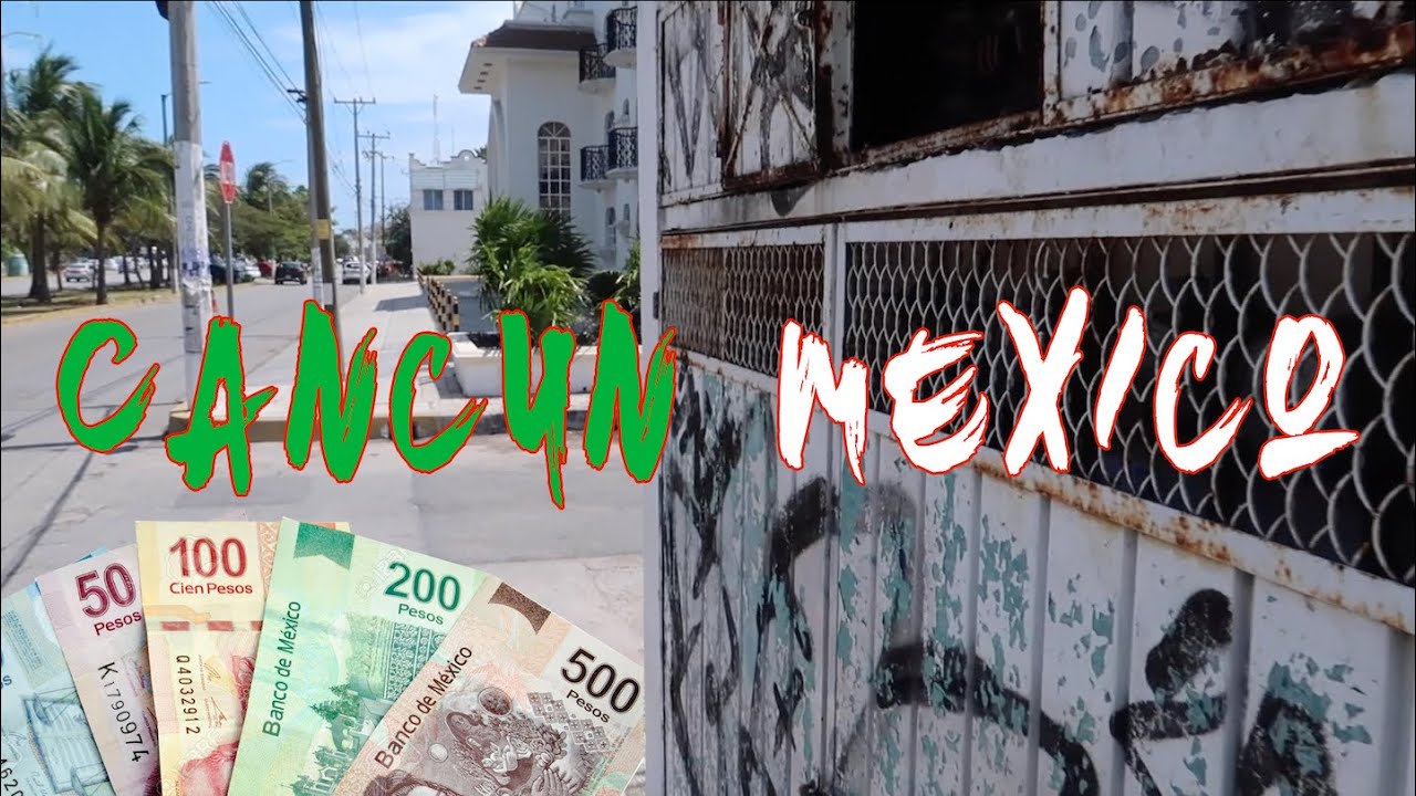 First Impression Cancun Mexico Street Food Money Exchange Cancun Mexico Street Food