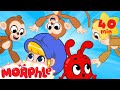 Morphle and The Missing Monkey! - My Magic Pet Morphle | Cartoons For Kids | Morphle TV