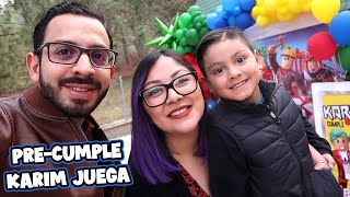 PREPARANDO EL CUMPLE AÑOS DE KARIM | Family Juega