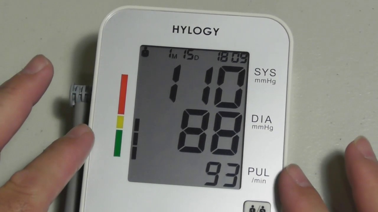 HYLOGY Digital Blood Pressure Monitor Upper Arm NEW MODEL H12