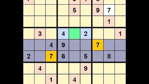 How to Solve Washington Times Sudoku Difficult January 17, 2022