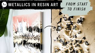 RESIN ART TRICK! How to make Resin Art! From start to finish! Everything about Fluid Art with Resin!