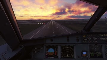 Fenix A320 | Landing Frankfurt | MSFS 2024 ULTRA SETTINGS