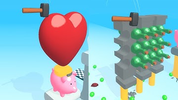 Hammer Flip! Very Satisfying And Relaxing ASMR Slicing Game