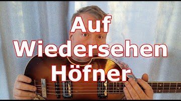 Höfner Files for Bankruptcy - What