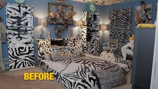 Youll Never Believe What This Zebrathemed Bedroom Looks Like Now  Rachael Ray Show